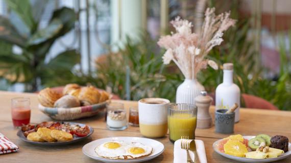 Assiettes petit-déjeuner