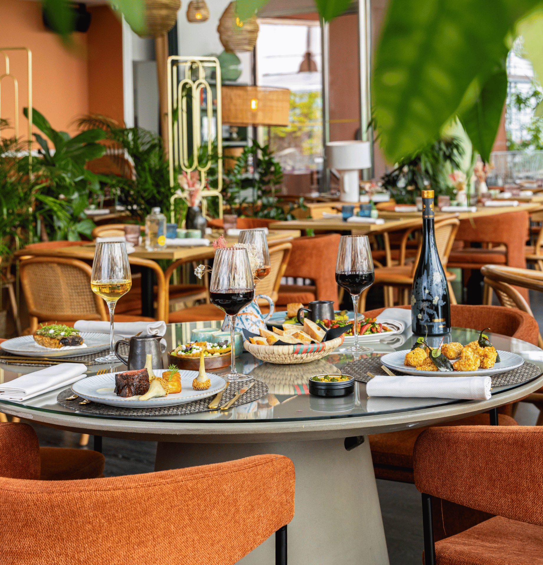 Repas méditerranéen à Paris