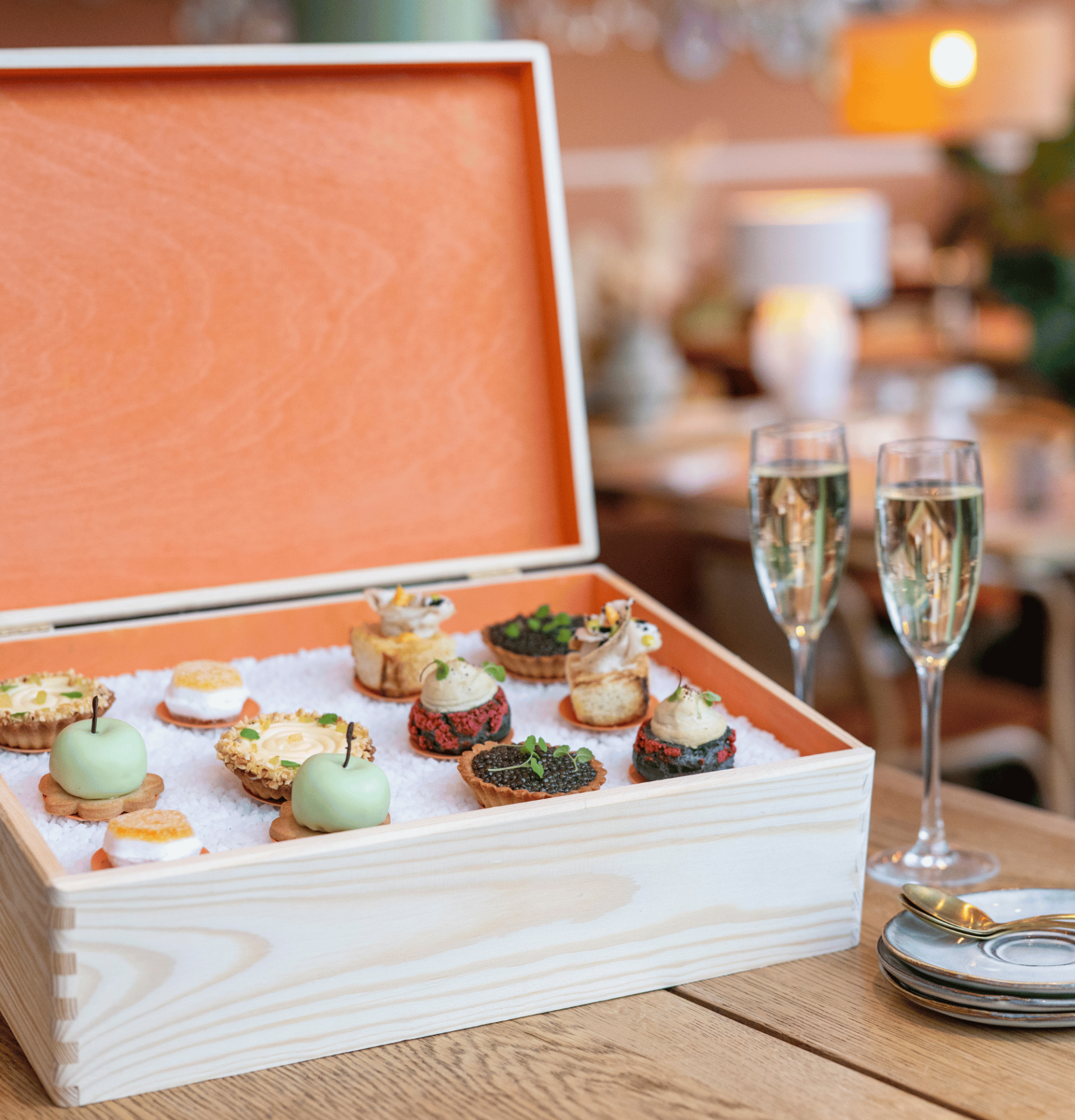 Coffret Tea Time Champagne Paris 17