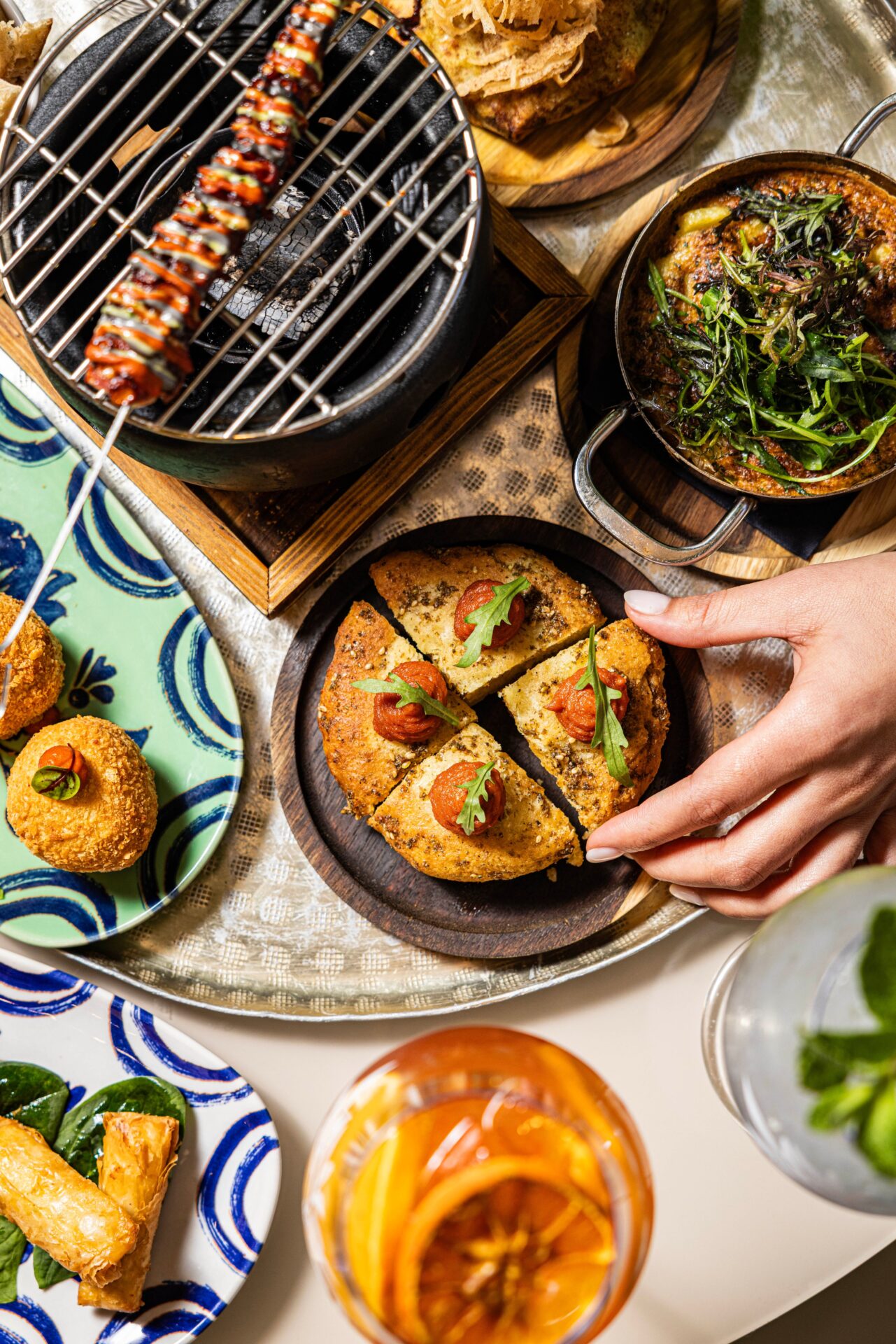 plats à partager au Solis