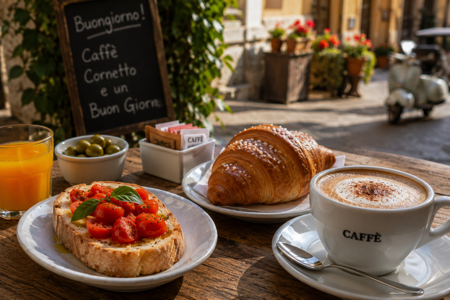 petit déjeuner italie
