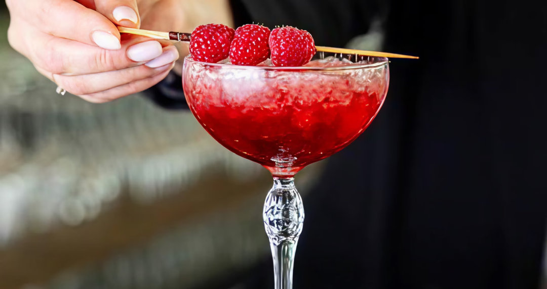cocktail framboise